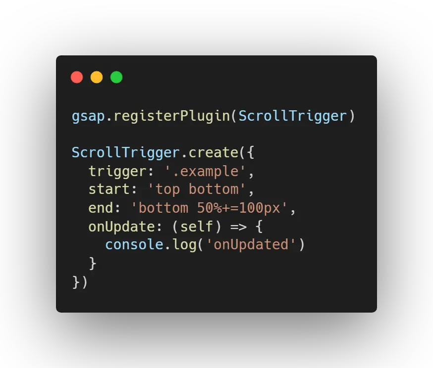 gsap scrolltrigger