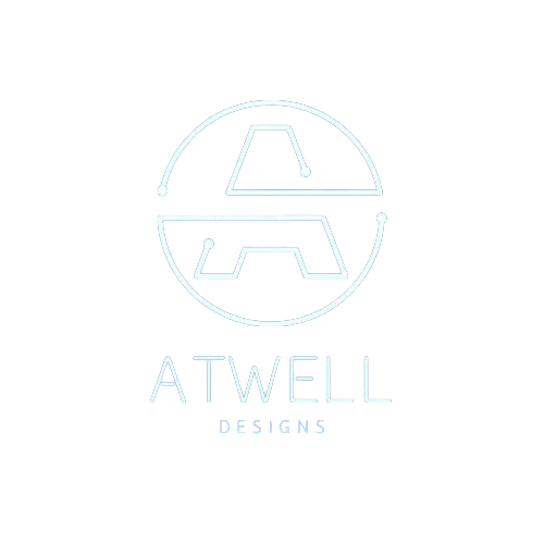 A logo that says Atwell Designs