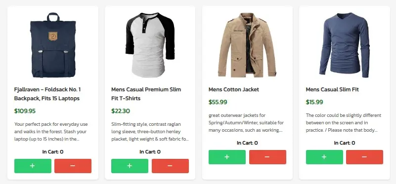 e-commerce product page